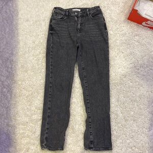 Pac-sun Black mom jeans / straight leg